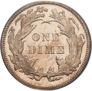 image for: 1878 10c PCGS Proof 64 Cameo