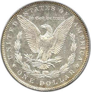 image for: 1899 $1 PCGS MS62 PL