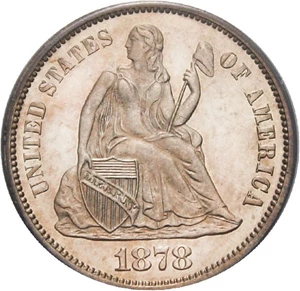 image for: 1878 10c PCGS Proof 64 Cameo