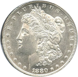 image for: 1880-O $1 PCGS MS62 (VAM 4, 80/79 Crossbar) Top 100 VAM