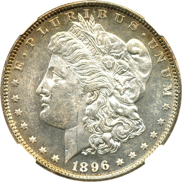 image for: 1896 $1 NGC MS60 PL