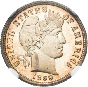 image for: 1899 10c NGC Proof 64 CAM - No Reserve!