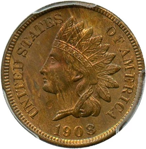 image for: 1908 1c PCGS MS63 RB