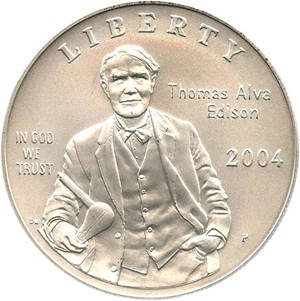 image for: 2004-P Edison $1 PCGS MS69 - No Reserve!