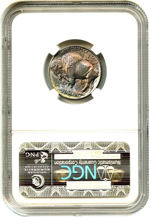 image for: 1913-S 5c NGC MS68 (Type 1) Amazing Toning - No Reserve!