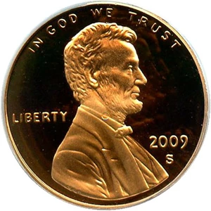 image for: 2009-S 1c PCGS Proof 70 RD DCAM (Lincoln-Formative Years)