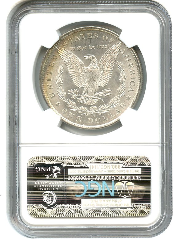 image for: 1884-O/O $1 NGC MS66 Top 100 VAM