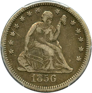 image for: 1856-O 25c PCGS VF35 - No Reserve!