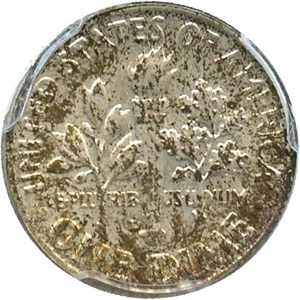 image for: 1954-D 10c PCGS MS65