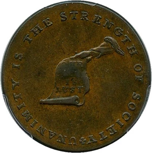 image for: Kentucky Cent PCGS/CAC AU55 (Plain Edge)