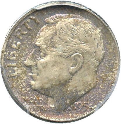 image for: 1954 10c PCGS MS66 FB - No Reserve!