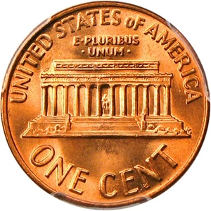 image for: 1969-D 1c PCGS MS67 RD - Tied for Finest Known