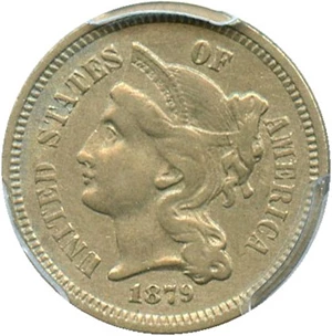 image for: 1879 3cN PCGS XF45