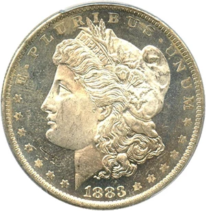 image for: 1883-O $1 PCGS/CAC MS64 DMPL - No Reserve!