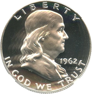 image for: 1962 50c NGC/CAC Proof 68 UCAM
