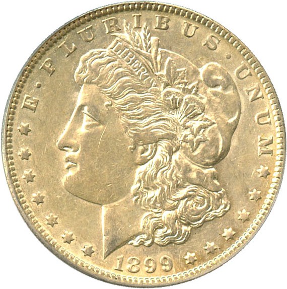 image for: 1899-O $1 PCGS XF45 (VAM 31, Micro O) Top 100 VAM