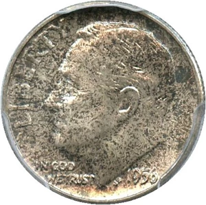 image for: 1956 10c PCGS MS66