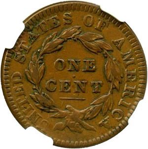 image for: 1834 1c NGC XF40 - No Reserve!