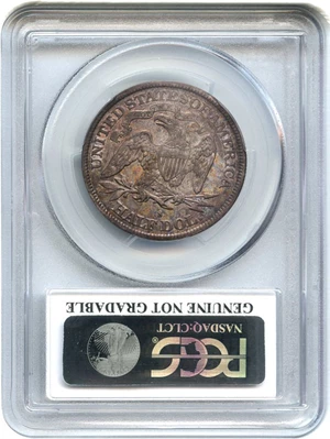 image for: 1872-S 50c PCGS Genuine, Cleaning XF Details