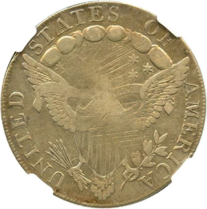 image for: 1798 $1 NGC Rim Damage, Fine Details (Large Eagle)