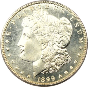 image for: 1899 $1 PCGS/CAC MS65 PL