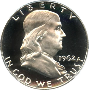 image for: 1962 50c PCGS/CAC Proof 68 DCAM