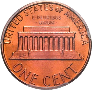 image for: 1982 1c PCGS MS68 RD (Zinc, Large Date) - Registry Quality