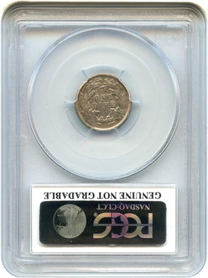 image for: 1873 10c PCGS Genuine, Damaged XF Details (No Arrows, Closed 3)