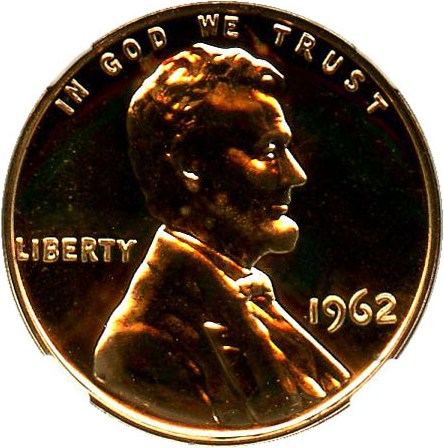 image for: 1962 1c NGC Proof 65 RD - No Reserve!