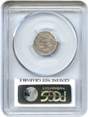 image for: 1873 10c PCGS Genuine, Damage F Details (No Arrows, Closed 3)