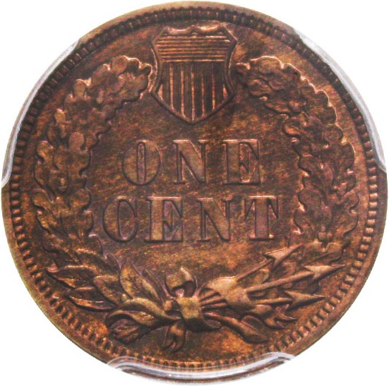 image for: 1909 Indian 1c PCGS Proof 63 RB