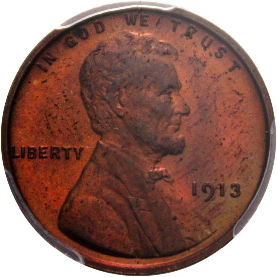 image for: 1913 1c PCGS Proof 64 RB - Scarce Matte Proof Lincoln Cent