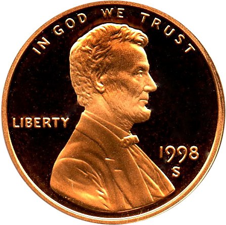 image for: 1998-S 1c PCGS Proof 68 RD DCAM (FS-901, Close AM)