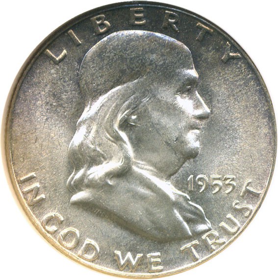 image for: 1953 50c NGC MS65 FBL