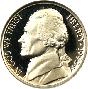 image for: 1990-S 5c NGC Proof 69 UCAM (Double Die Obverse, VP-001)