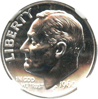 image for: 1960 10c NGC Proof 67 - No Reserve!