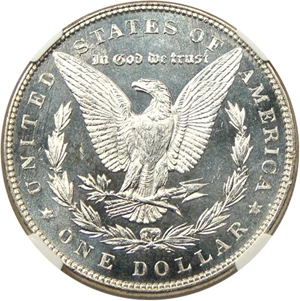 image for: 1887 $1 NGC MS67 PL - Stunning Gem Prooflike Morgan