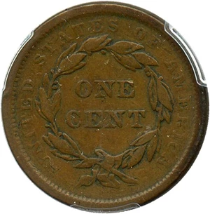 image for: 1840 1c PCGS VF25 (N-5, Large Date)