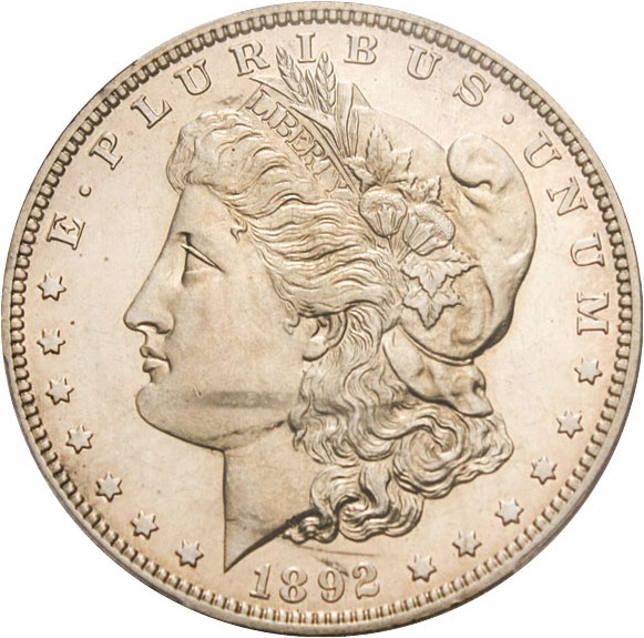 image for: 1892 $1 PCGS Proof 62 - Affordable Proof Morgan