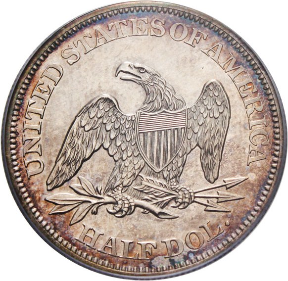 image for: 1862 50c PCGS/CAC Proof 64+ Civil War Date
