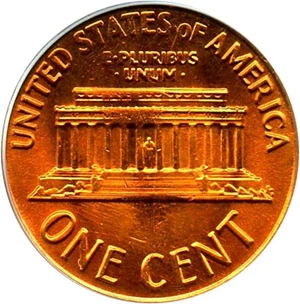 image for: 1972-D 1c PCGS MS66 RD