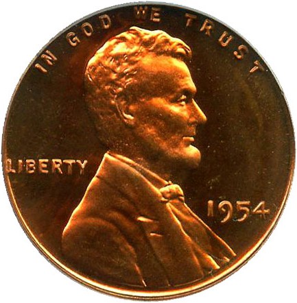 image for: 1954 1c PCGS Proof 67 RD CAM OGH