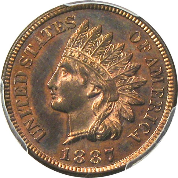 image for: 1887 1c PCGS Proof 63 RB