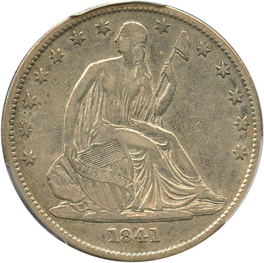 image for: 1841-O 50c PCGS VF35