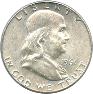 image for: 1961-D 50c PCGS MS64 FBL