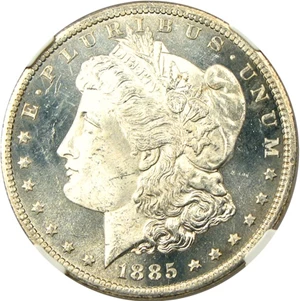 image for: 1885-CC $1 NGC MS65 PL