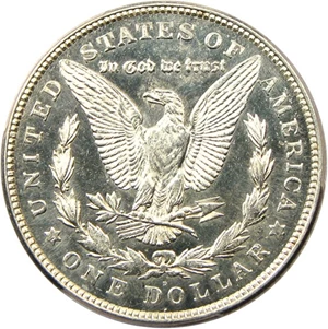 image for: 1921-D $1 PCGS/CAC MS63 PL - Rare Prooflike Morgan