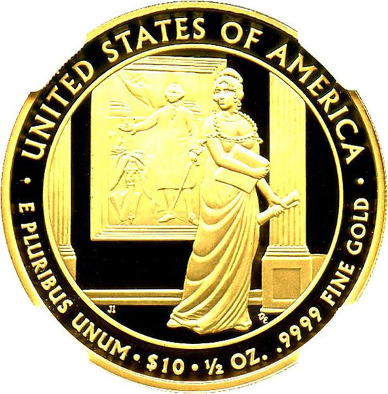 image for: 2007-W Dolley Madison $10 NGC Proof 69 UCAM