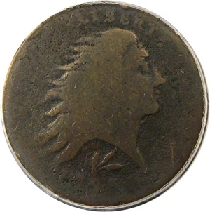 image for: 1793 Wreath 1c PCGS/CAC AG-3 (Lettered Edge)