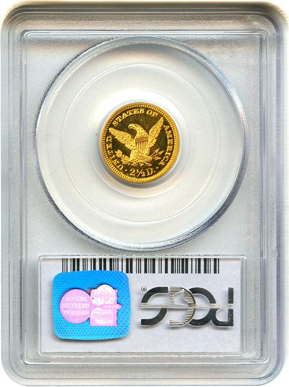 image for: 1905 $2 1/2 PCGS/CAC Proof 65 CAM - Superb Gem Proof Gold